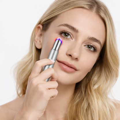 Masseur Yeux & Lèvres LED - Photothérapie Anti-Rides & Anti-Cernes