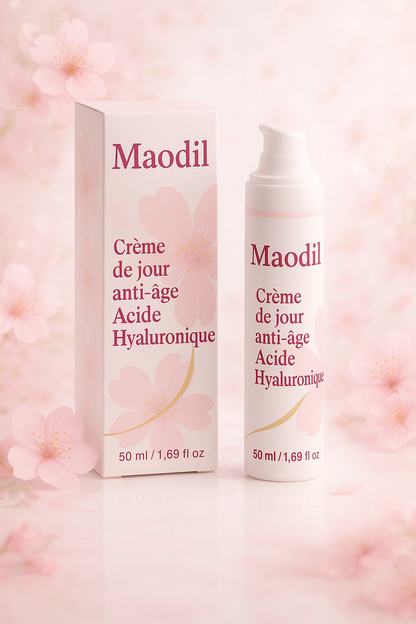 Crème de jour anti-âge Acide Hyaluronique