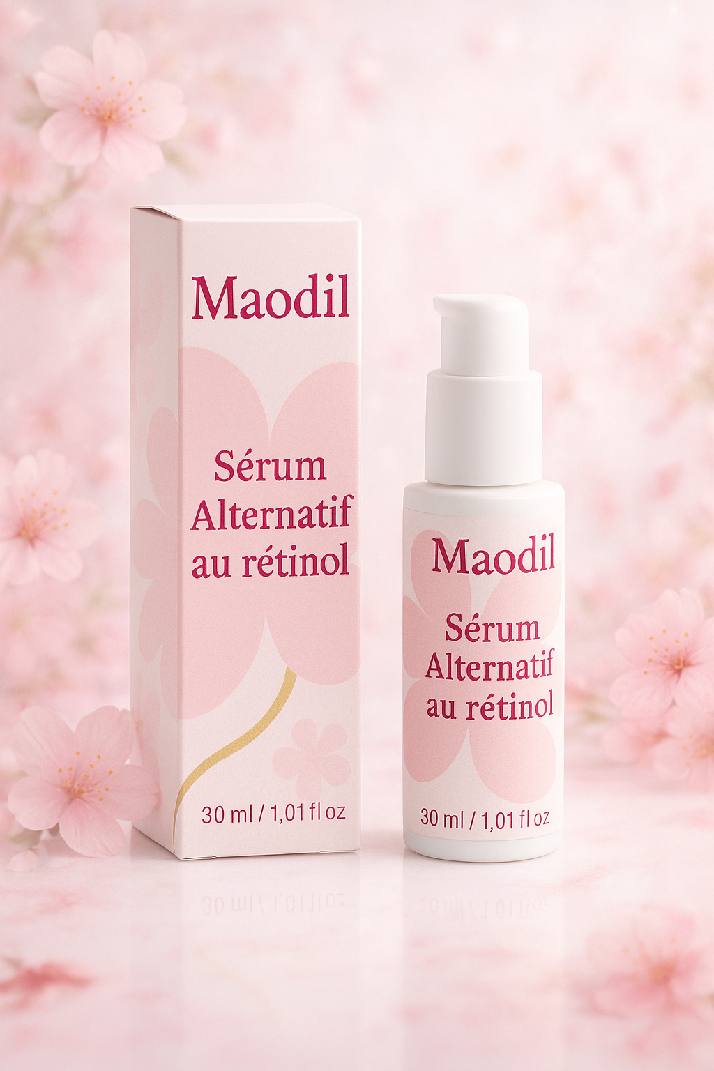 Sérum alternative naturelle au rétinol - Réduit l'apparence des rides