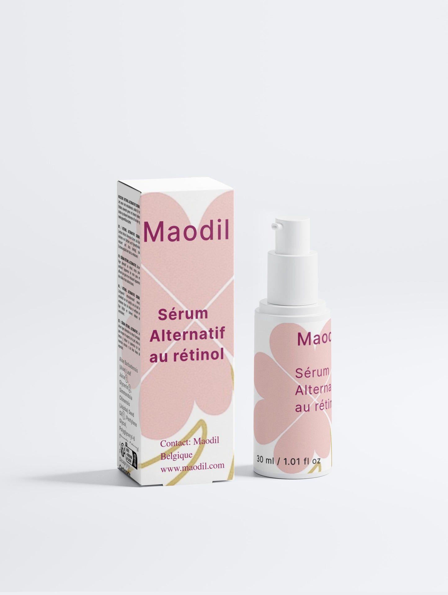 Sérum alternative naturelle au rétinol - Réduit l'apparence des rides