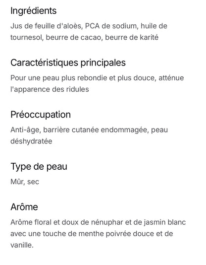 Crème de nuit anti-âge au collagène