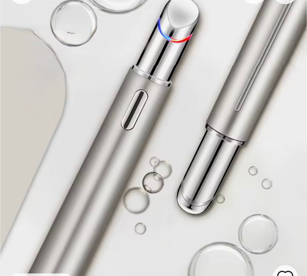 Masseur Yeux & Lèvres LED - Photothérapie Anti-Rides & Anti-Cernes