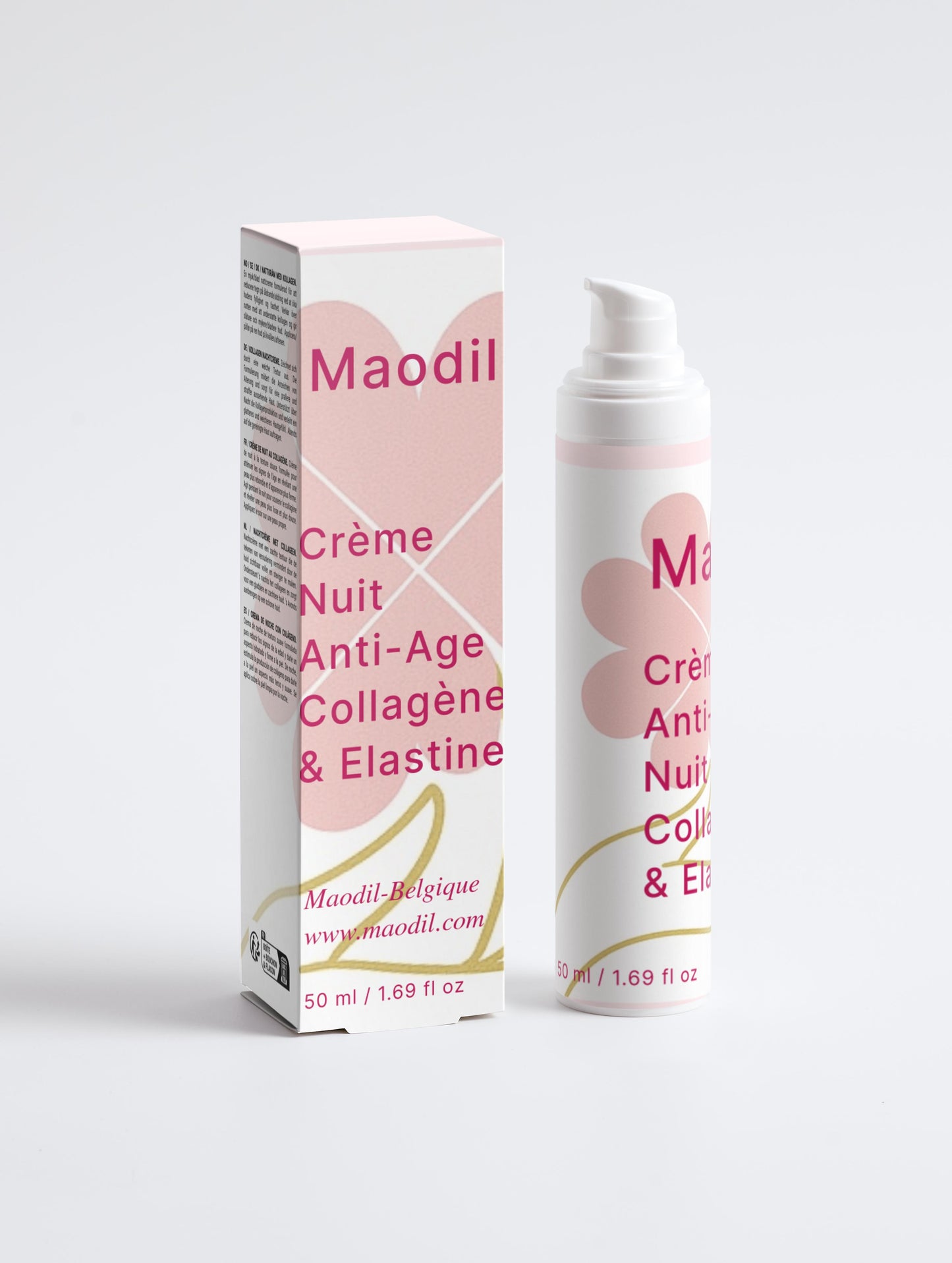 Crème de nuit anti-âge au collagène
